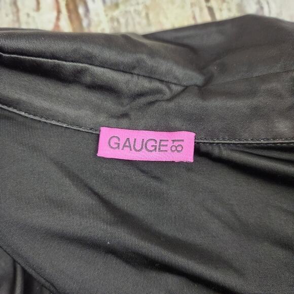 GAUGE81 Utena Dress in Black Size Large Long Sleeve Plunging Neckline - Picture 10 of 12